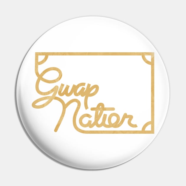 Gold Dollar Pin by gwapnation