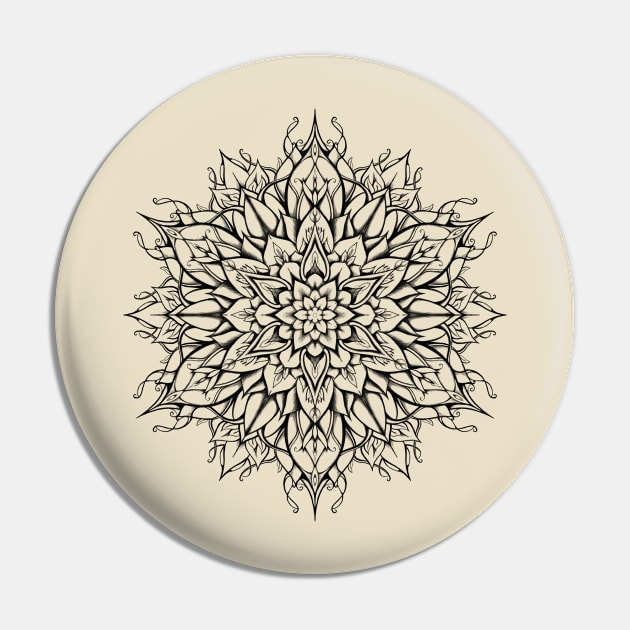 Mandala Pin by Anilia