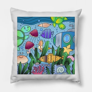 Sealife 145 (Style:2) Pillow