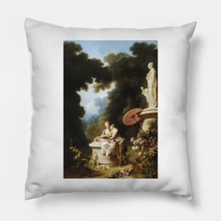 Jean-Honore Fragonard - Love Letters Pillow