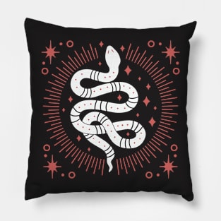 Mystic Esoteric Snake Pillow