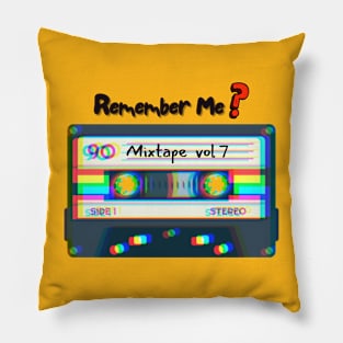 Cassette Remember Me? Music Is Life Pillow