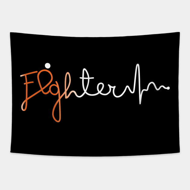 Fighter- Agent Orange Gifts Agent Orange Awareness Tapestry by AwarenessClub