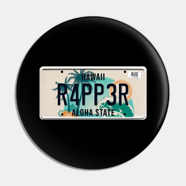 Rapper word on license plate Pin by SerenityByAlex