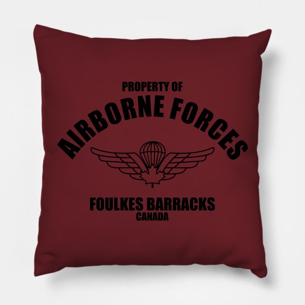 Canadian Airborne Forces Pillow by TCP