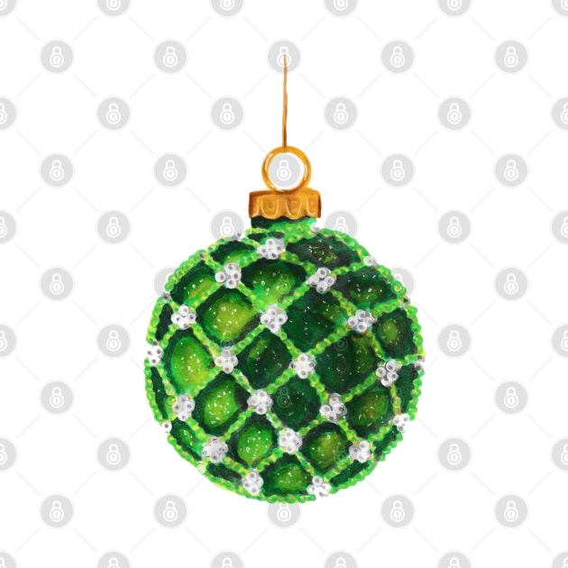 Christmas Ball Ornament by Svetlana Pelin