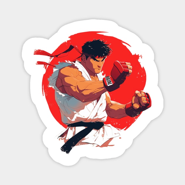 ryu Magnet by StevenBag