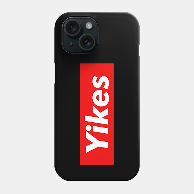 Yikes Phone Case by monkeyflip