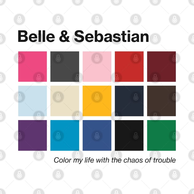 Belle & Sebastian - Colored Fanart by Aprilskies