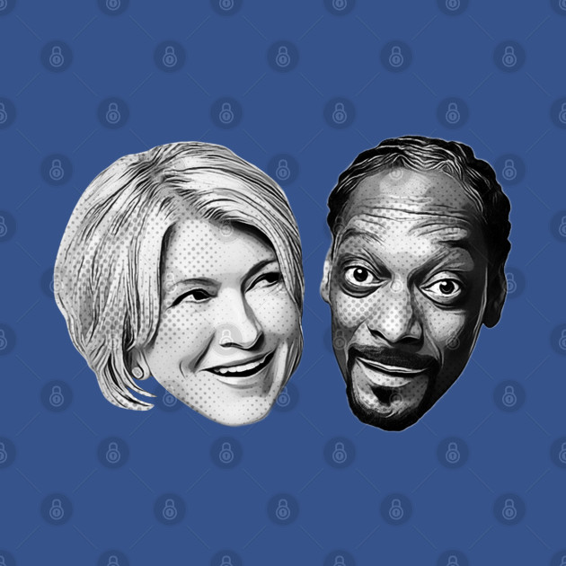 Martha Stewart - Snoop and Martha - Martha Stewart - T-Shirt