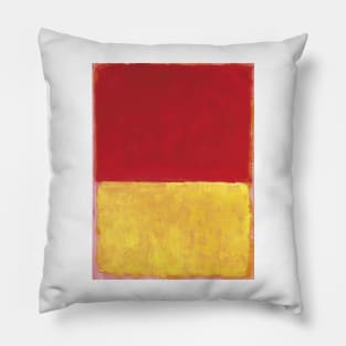 mark rothko - mark rothko red and yellow Pillow