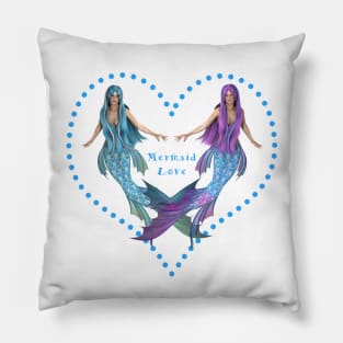 Mermaid Love Pillow