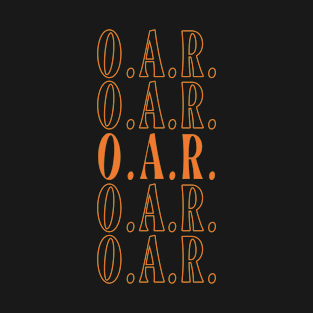 Graphic Lovely O.A.R Name Flowers Retro Classic Styles T-Shirt