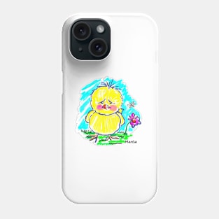 Sad chick Phone Case