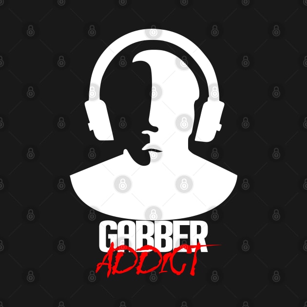 Gabber Addict - White by SimpleWorksSK