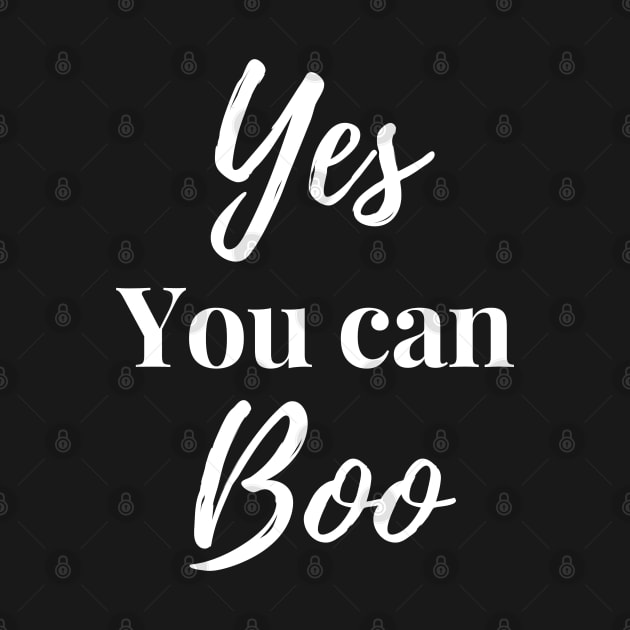 Yes you can boo by hexchen09