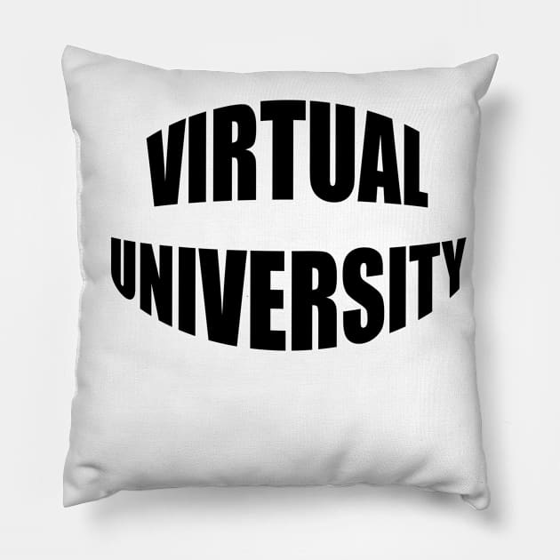 Virtual University Pillow by Orchyd