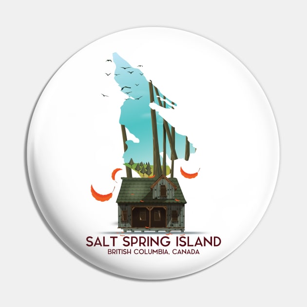 Salt Spring Island British Columbia Pin by nickemporium1