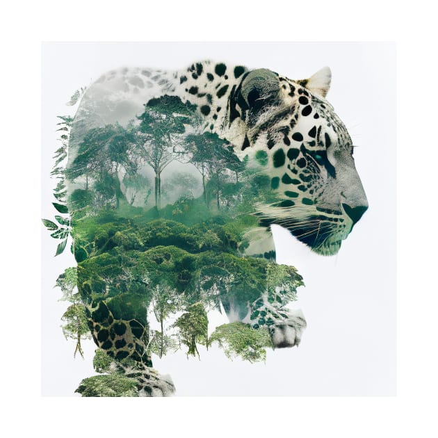 Leopard Nature Sauvage Imagine Libre Aventure by Cubebox