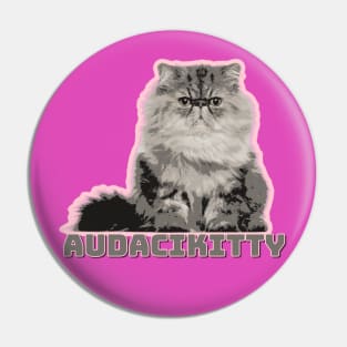 Audacikitty Pin