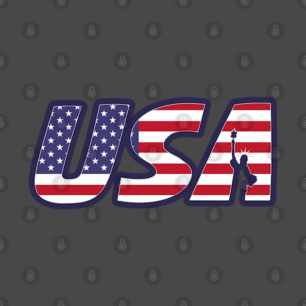 United States of America Word United states of america word vector isolated graphic by RubyCollection