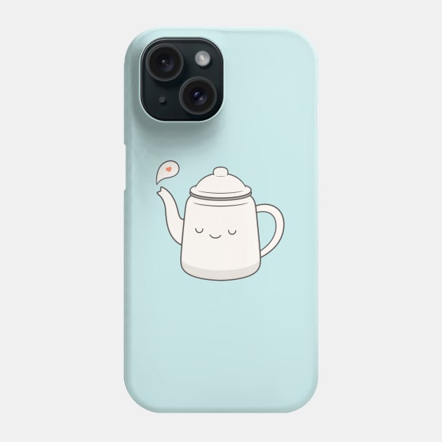 Teapot Phone Case by kimvervuurt