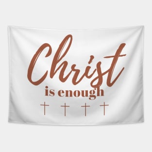 Christ is Enough V14 Tapestry