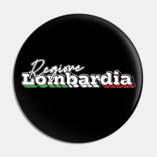 Regione Lombardia --- Retro Design Pin