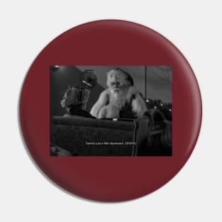 Depressed Santa Pin