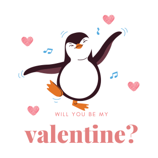 Pinguin valentine day T-Shirt