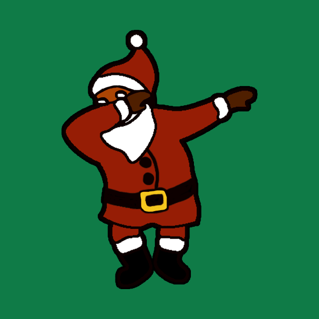 Dab a Clause Dabbing Santa by charlescheshire