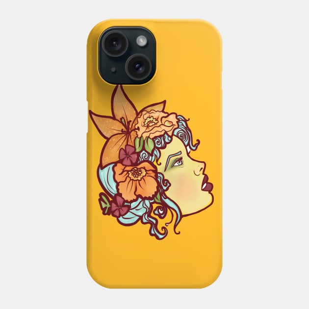 flower crown Phone Case by kokodiablo