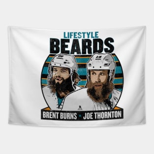 Brent Burns Seattle Lifestyle Beards Tapestry