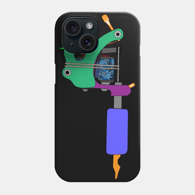 Tattoo Machine Phone Case by poeticart