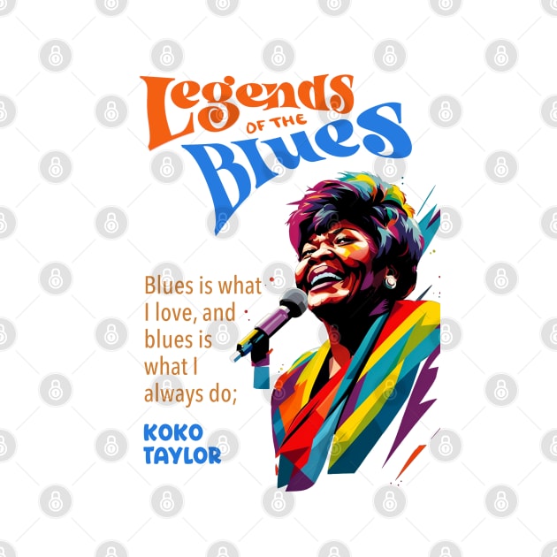 Koko Taylor WPAP by BAJAJU