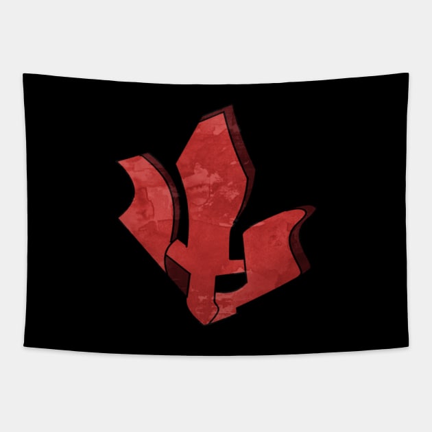 Hades Symbol - Ares Tapestry by CieloMarie