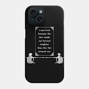 Joshua Graham famous quote Phone Case