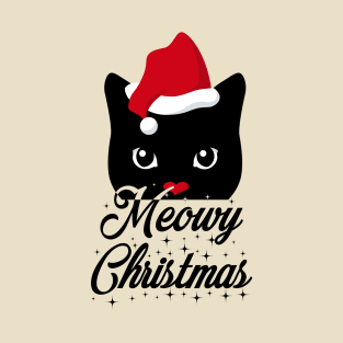 Meowy Christmas T-Shirt