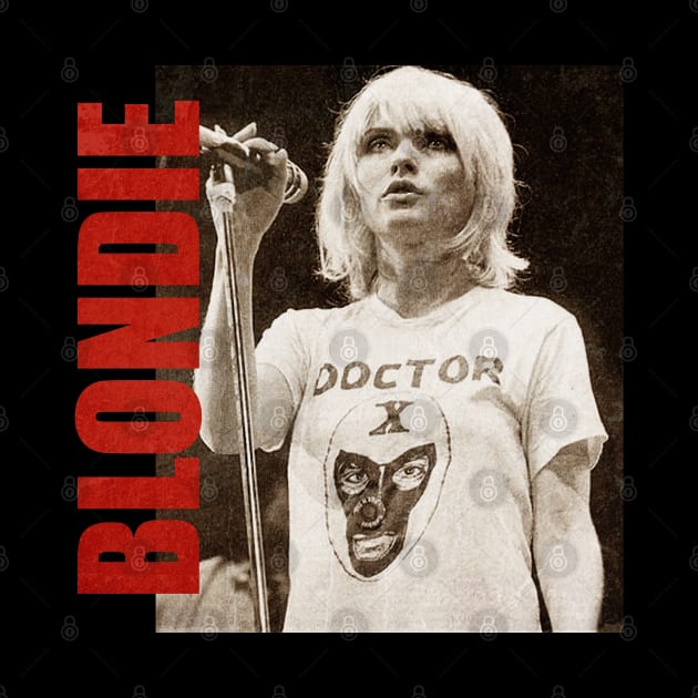 TEXTURE ART-Blondie - Retro Aesthetic Fan Art by ZiziVintage