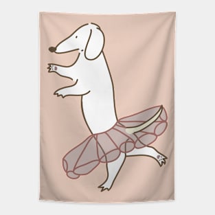 Ballet dog Tapestry