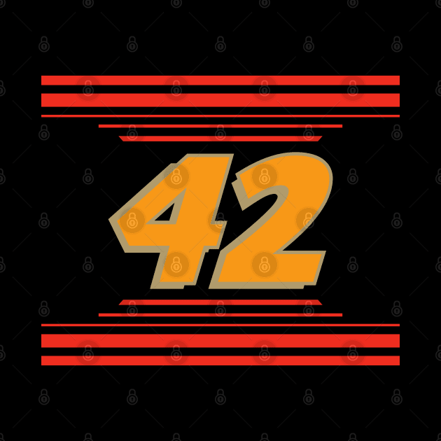 John Hunter Nemechek #42 2024 NASCAR Design by AR Designs 