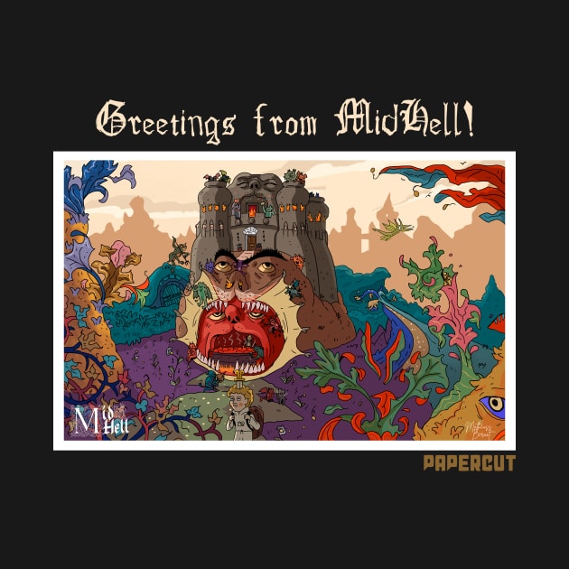 Greetings from MidHell by EstudiosPapercut