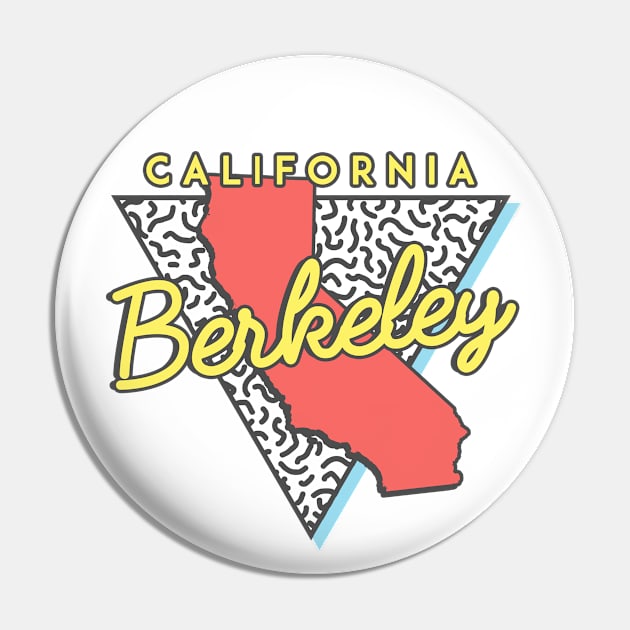 Berkeley California Triangle Pin by manifest