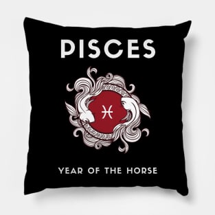 PISCES / Year of the HORSE Pillow