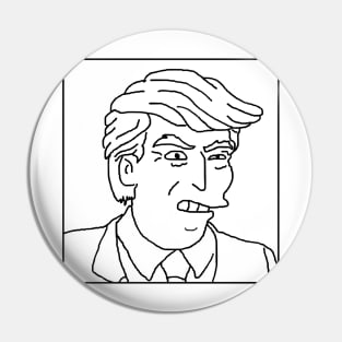 Trump Mugshot Pin