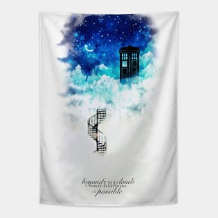 Beyond the clouds Tapestry