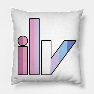 ilv Bigender Pride Pillow