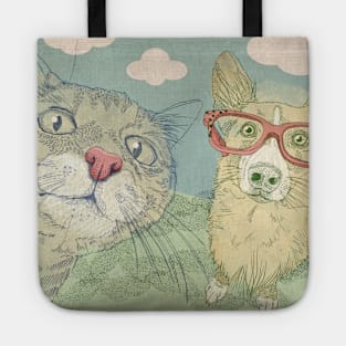 Kitty and Doggy Tote