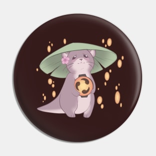 FFXIV - Odder Otter [Dark] Pin