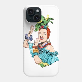 Carmen Miranda- Technicolor Bombshell Phone Case